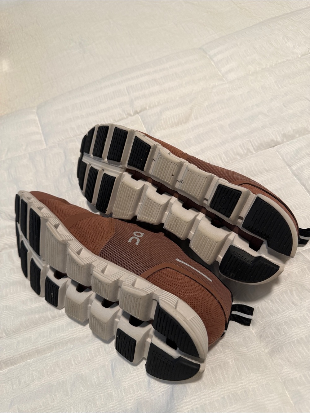 On Running Womens Cloud-Style Sneakers in Rust Brown - Picture 3 of 4